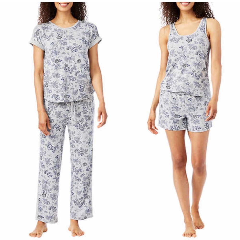 NWT Lucky Brand 4pc PJ Set